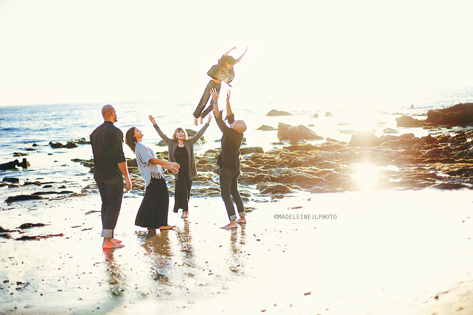 grandparent grandchild session. beach family session orange county. family, children's , maternity and newborn photographer orange county OC los angeles southern california Madeleine JL Photography